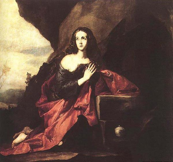 Jusepe de Ribera Mary Magdalene in the Desert France oil painting art